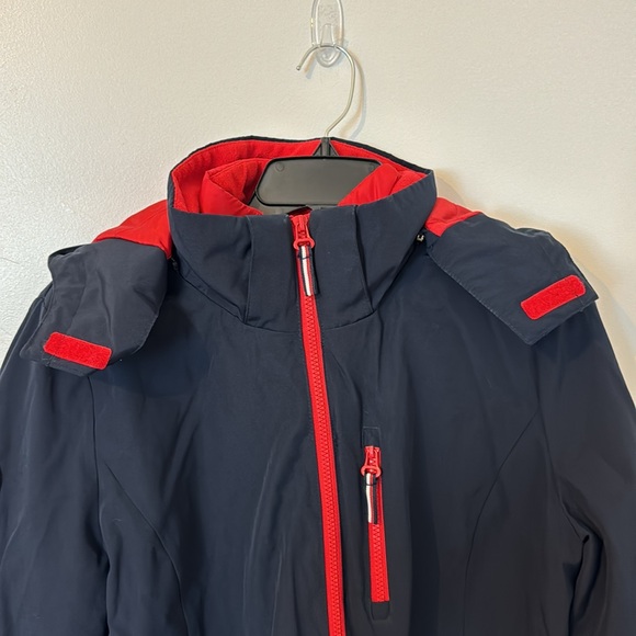 Tommy Hilfiger 3-1 All Weather System Jacket Sz L in Red and Navy - Picture 5 of 11